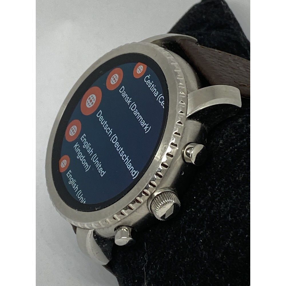 Fossil Gen 3 Authentic Genuine Smart Watch Custom Band FTW4000 LT78 - Picture 4 of 12